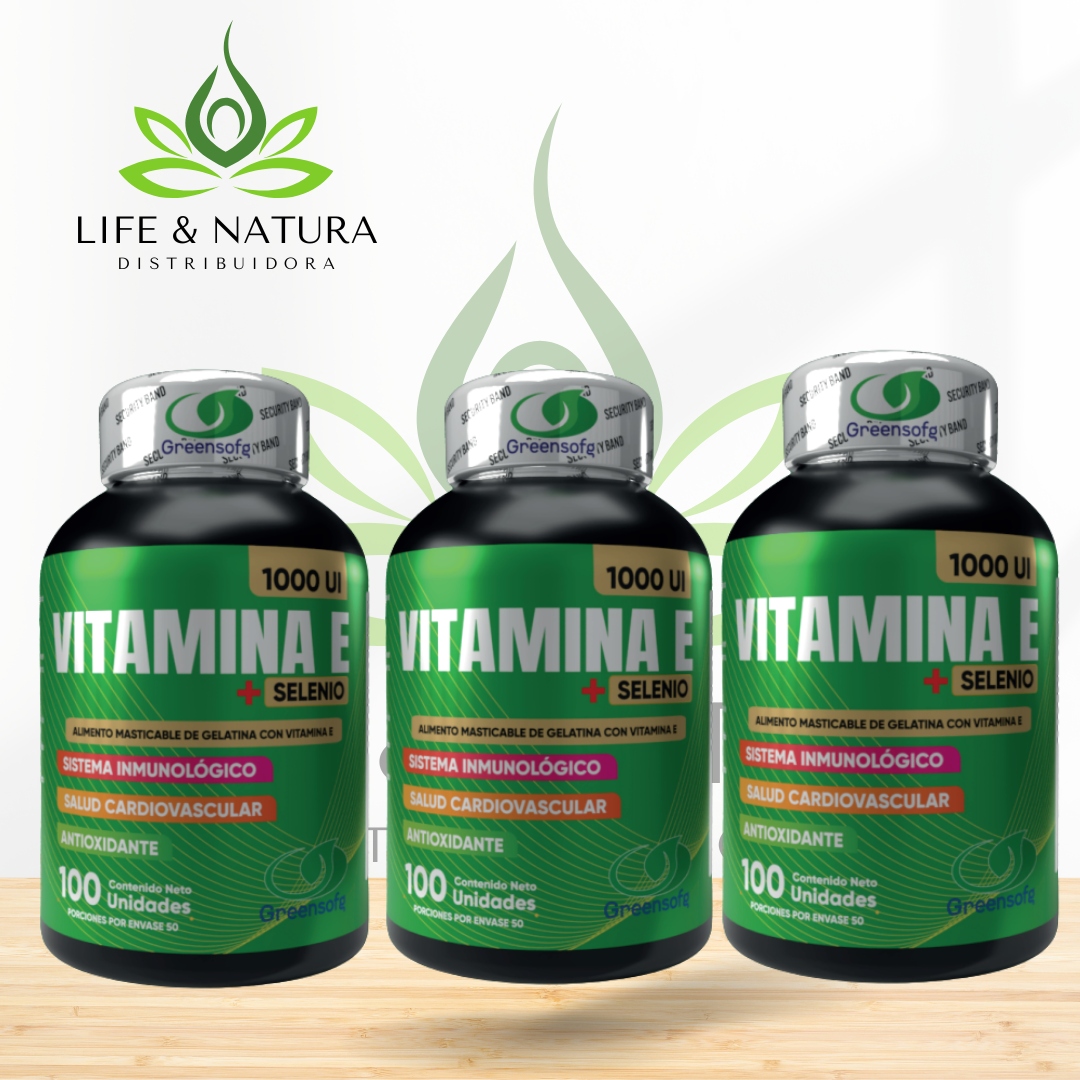 VITAMINA E GREENSOFG X 3